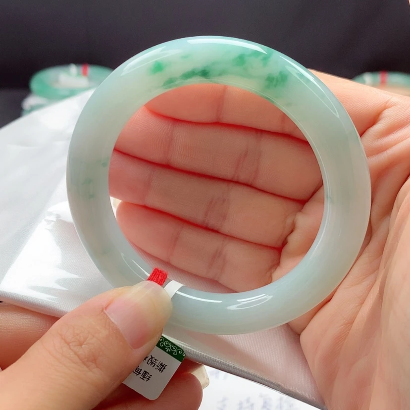 【闪购商品】翡翠手镯未镶嵌天然翡翠手镯