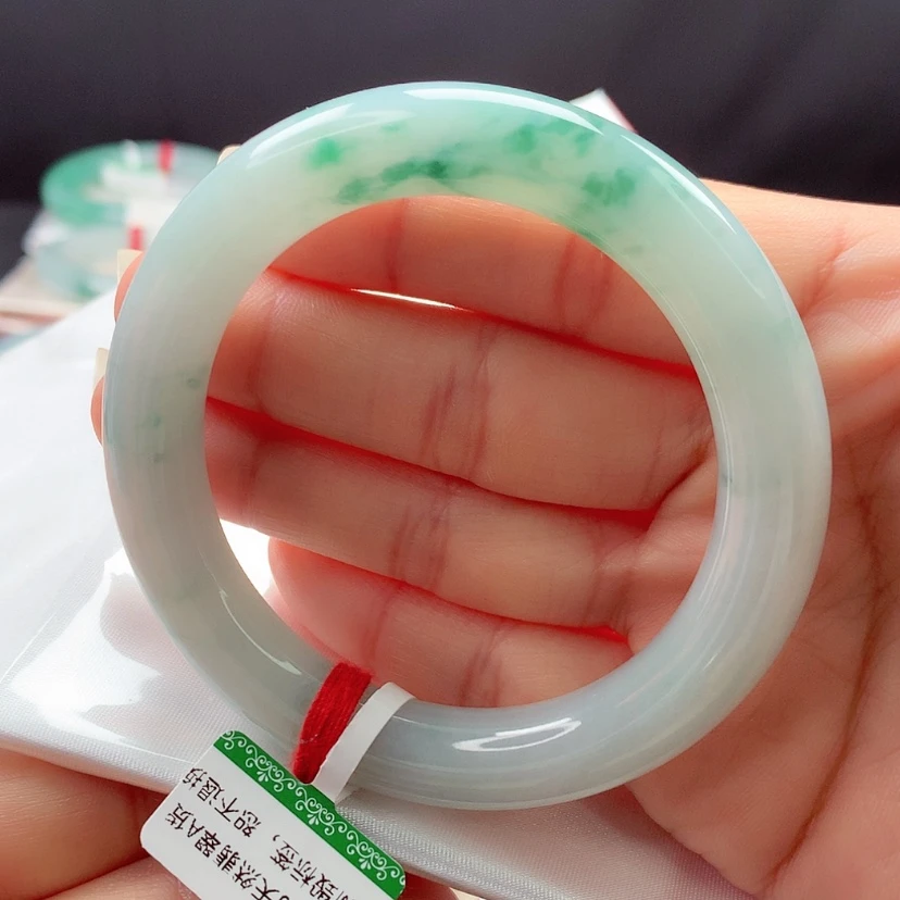 【闪购商品】翡翠手镯未镶嵌天然翡翠手镯