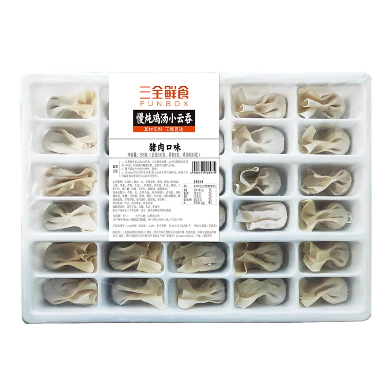 三全鲜食猪肉小云吞 256克