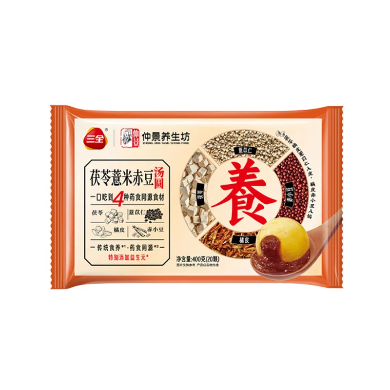 三全茯苓薏米赤豆汤圆 400克