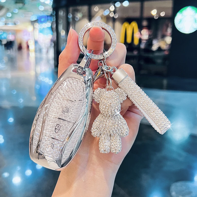 2024款红旗hs5钥匙套h5汽车用品h9新hs3高档h6女hs7壳hq9扣23专用