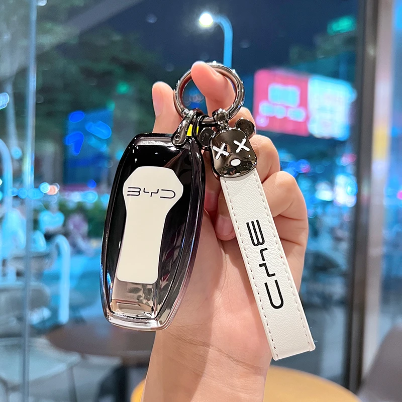 比亚迪钥匙套海豚宋plus秦dmi唐pro汉ev海豹海鸥L车壳扣驱逐舰05