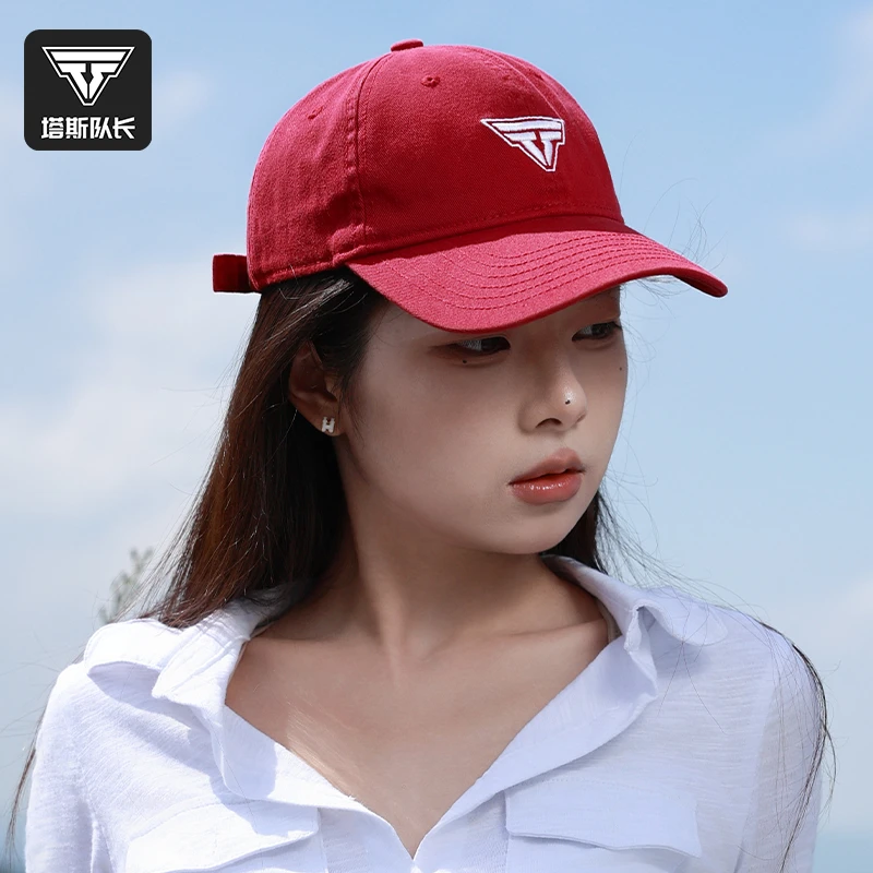 塔斯队长鸭舌帽男女运动骑行小帽公路车四季户外跑步遮阳透气帽子