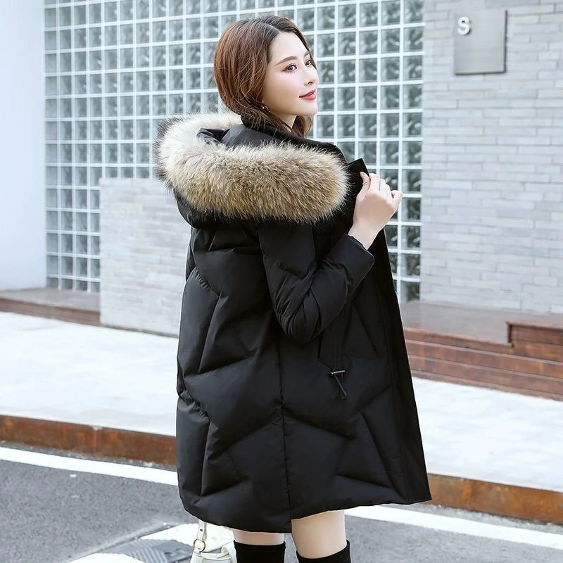 波司断码羽绒服女中长款时尚小个子百搭爆款反季加厚显瘦冬装潮