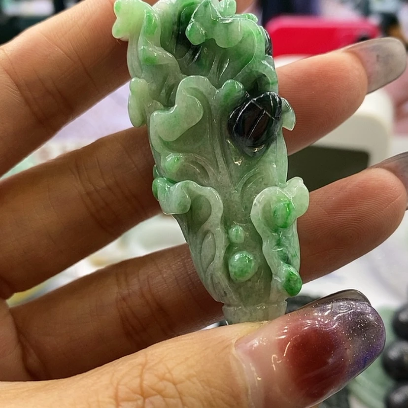 【闪购商品】翡翠颈饰未镶嵌离*木2820