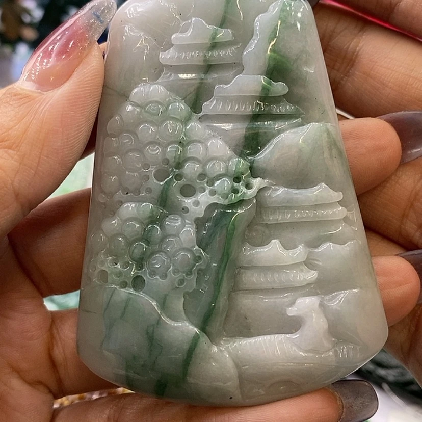 【闪购商品】翡翠颈饰未镶嵌4487