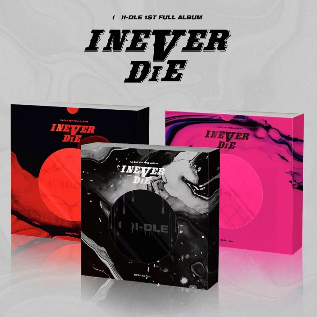 现货包邮 （G)I-DLE 娃 Tom boy 正规一 I NEVER DIE 专辑画册