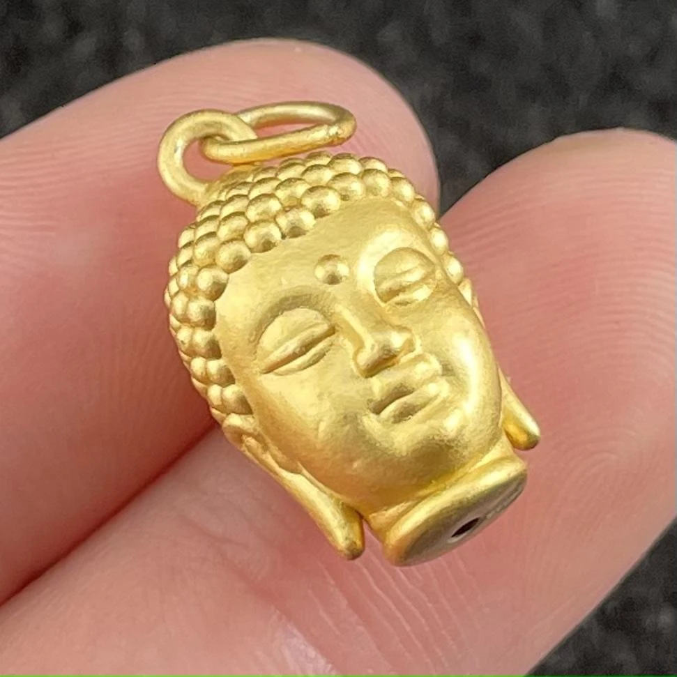 925银银制品 925银佛头吊坠多样性 发一CAN2970004