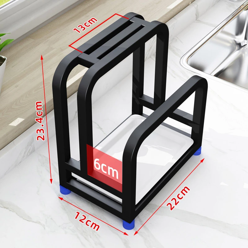 多功能不锈钢砧板架案板收纳架厨房用品家用菜板锅盖收纳架神器