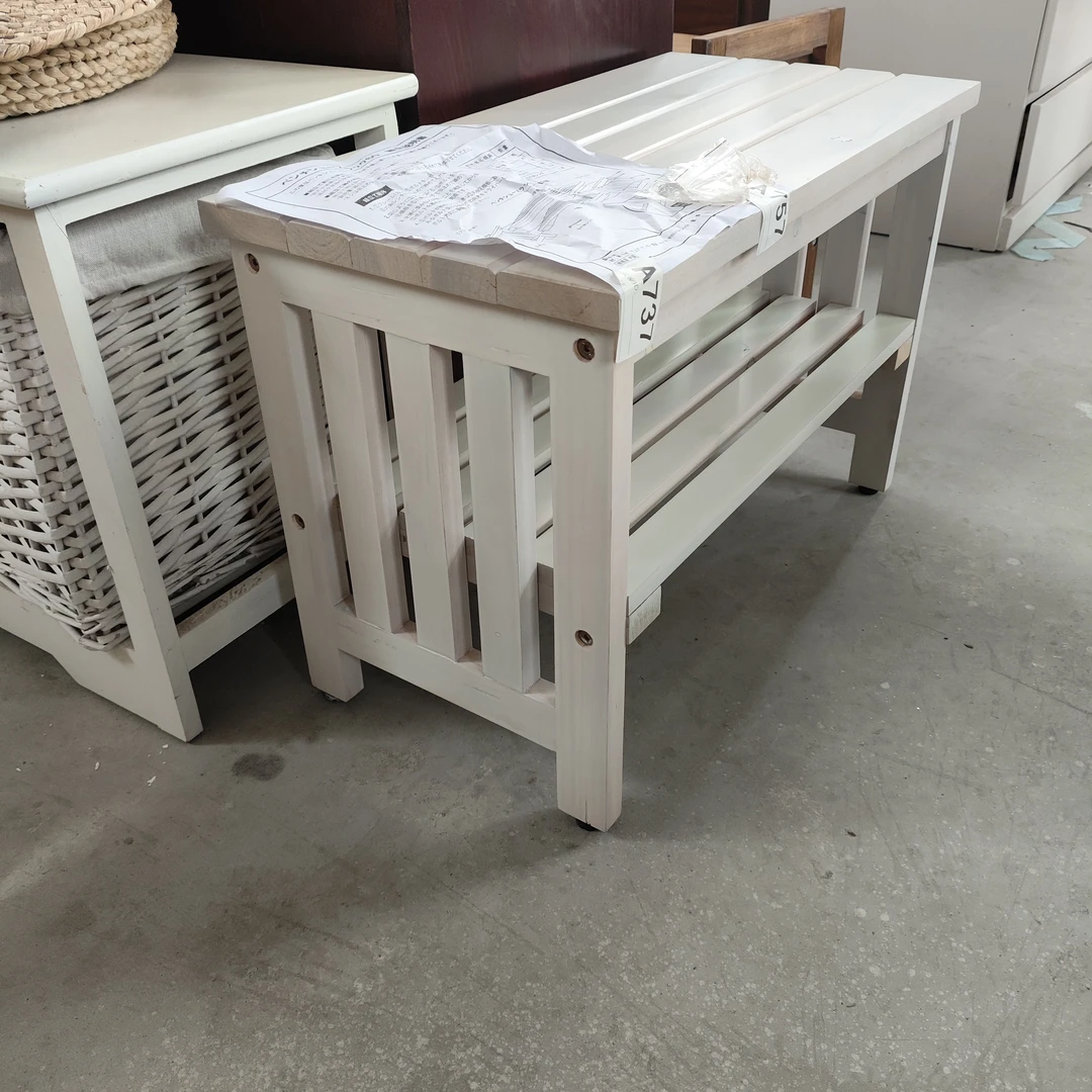 实木松木日式鞋凳花凳（60*30*40长宽高）