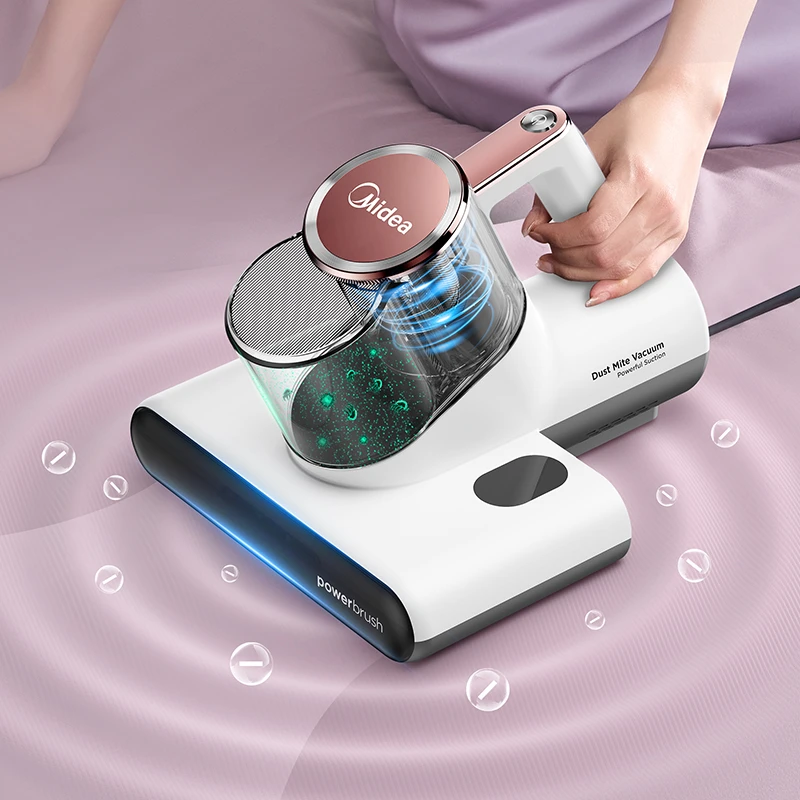 Midea美的双杯除螨仪家用手持床上吸尘器大吸力大功率除螨除尘BC6