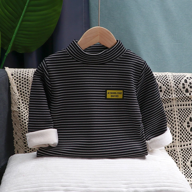 【花姐专属】儿童冬季中小童打底衣男女宝宝保暖内衣加绒加厚上衣