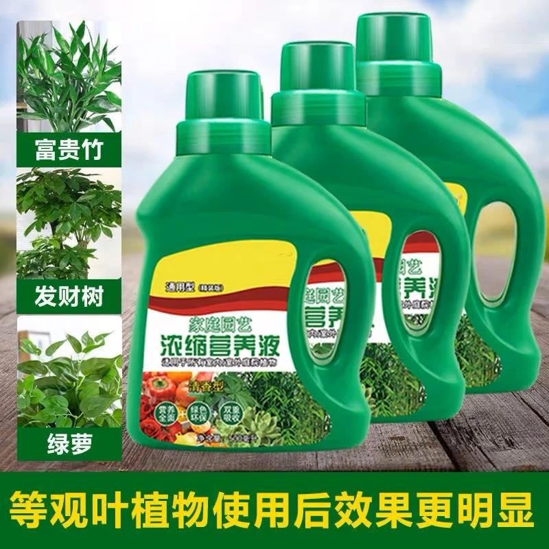 超浓缩型营养液花草盆栽水培花卉绿萝肥料室内绿植花