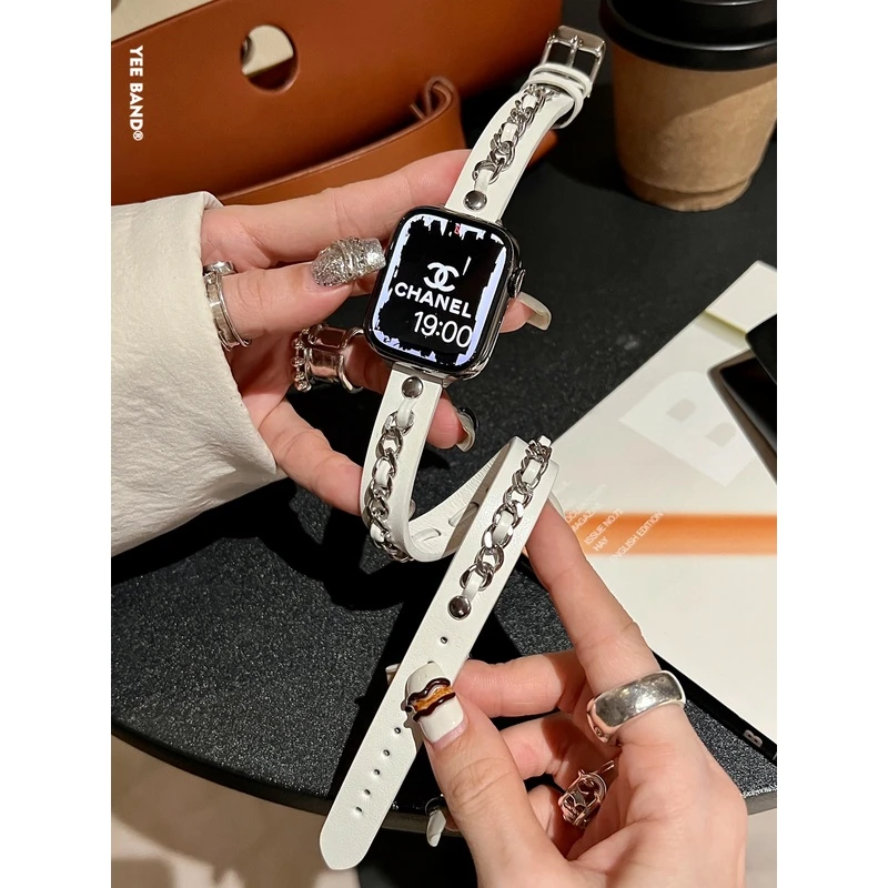 IAMYEE一缕星河小众设计表带适用applewatch3456789代S9S10iwatch