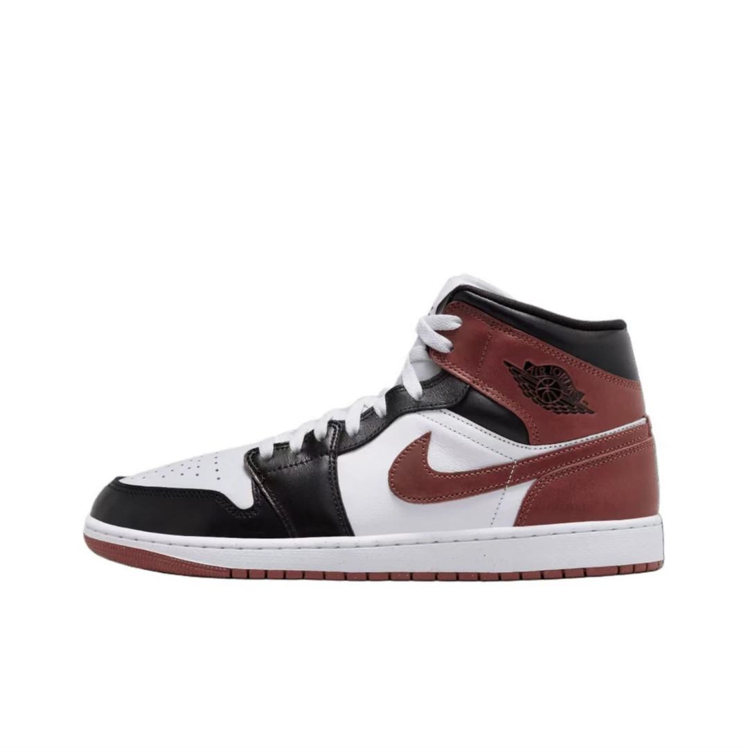 Jordan Air Jordan 1舒适百搭复古篮球鞋男女同款白黑红HF3216102