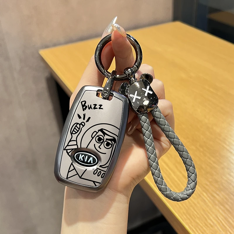 于起亚k5套智跑k2k3k4福瑞迪kx3kx5索兰托TPU车钥匙套保护套