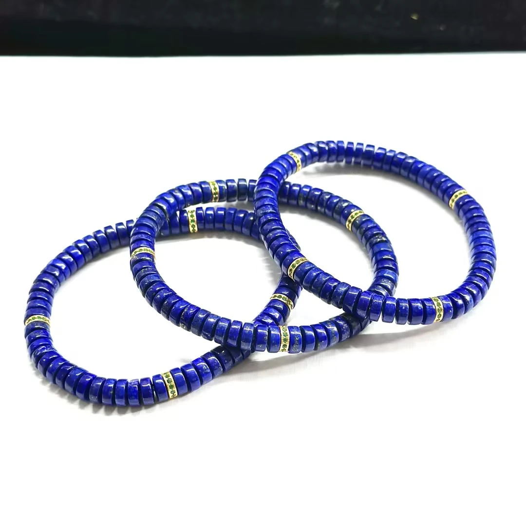 【DL】青金石直切DIY手串-约6mm（多样性发其一）