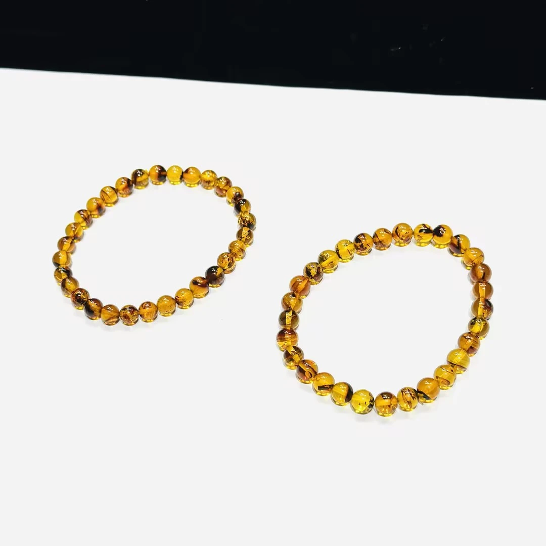 【CH】琥珀手串-约6mm（多样性发其一）