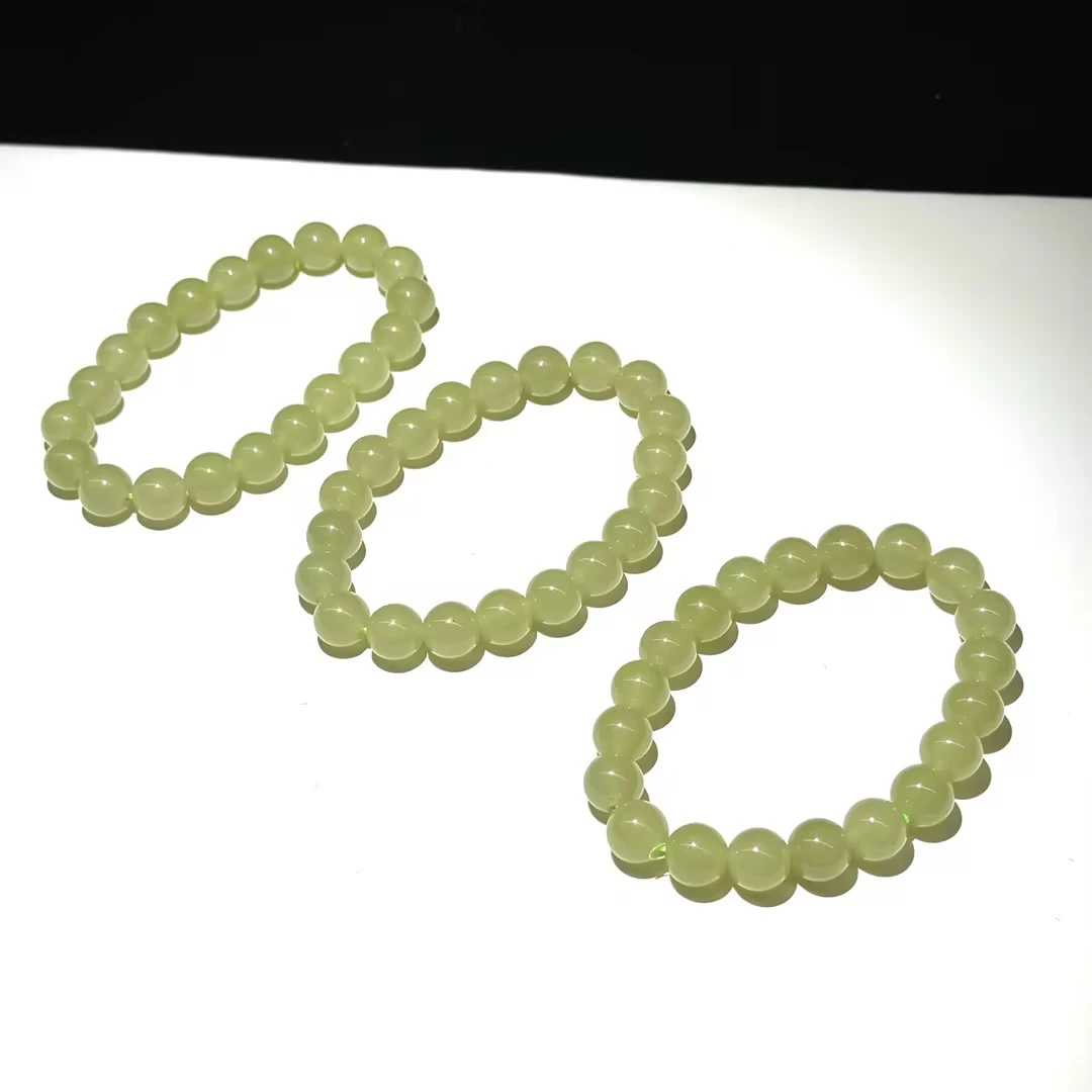 【DL】缅青黄手串-约10mm（多样性发其一）