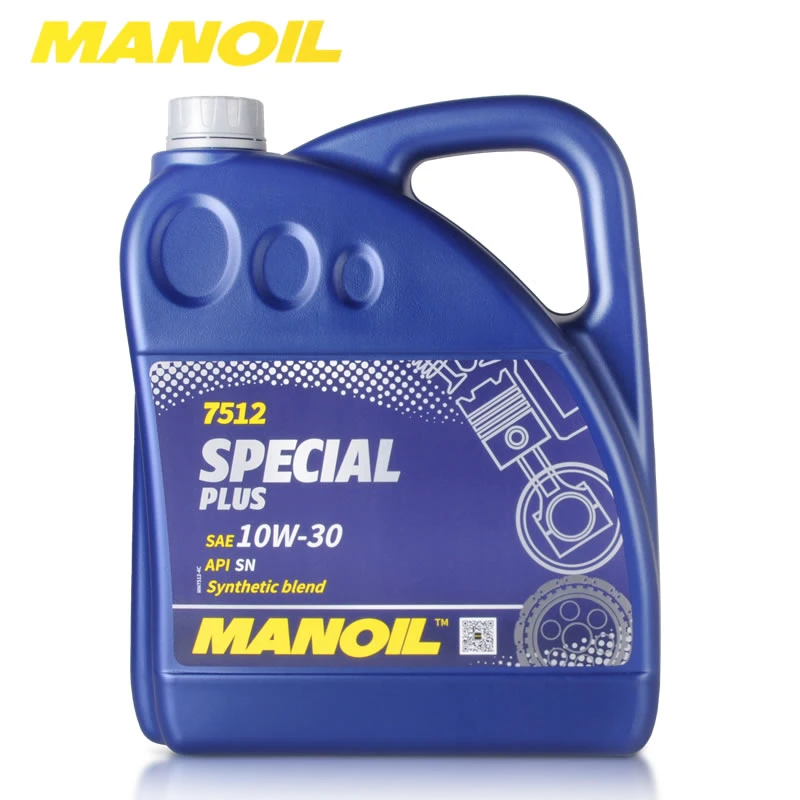 马诺国产车微车10-30半合成汽机油SPECIAL PLUS 10W30 SN级润滑油