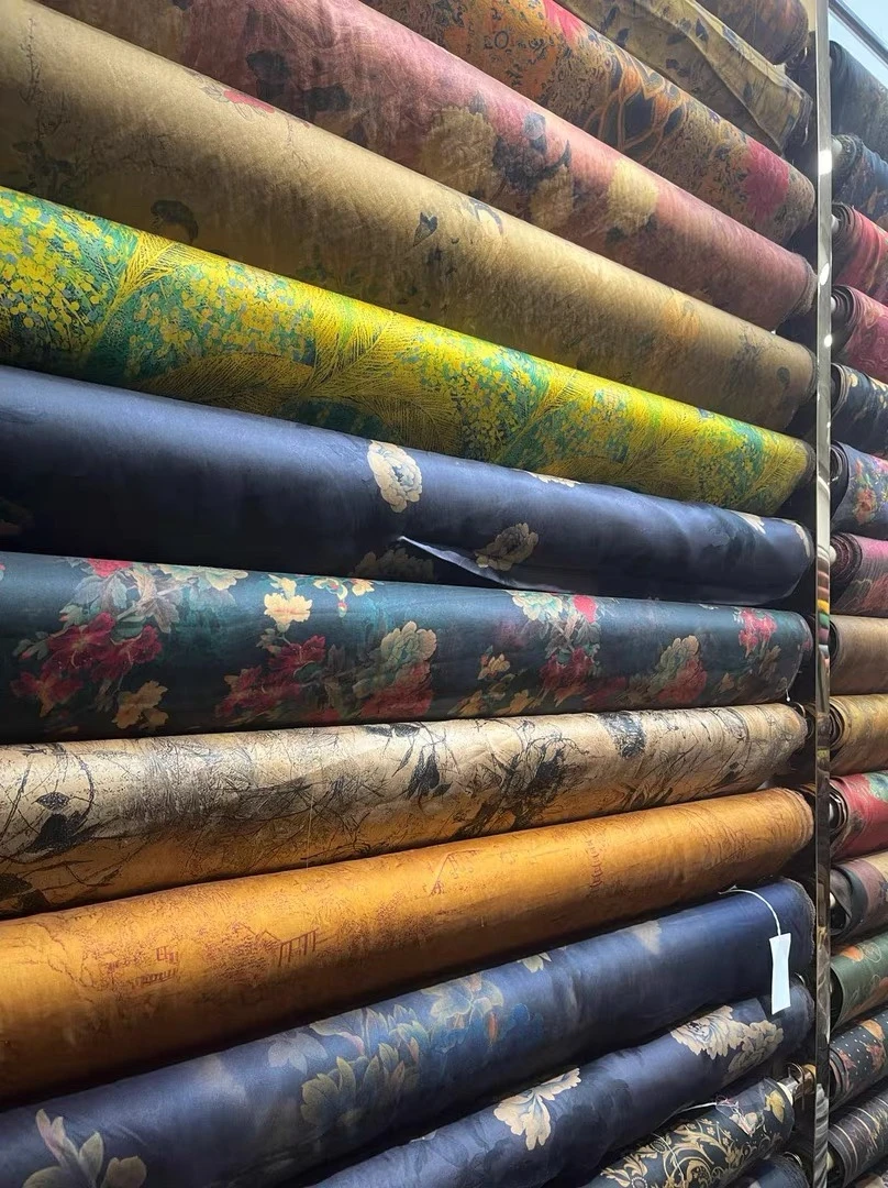 【3号定制链接】莨生缘香云纱丝绸高端定制面料