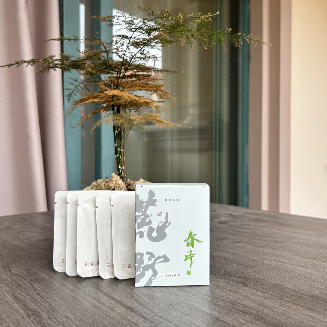 2022年贡眉福鼎白茶荒野春片饼干茶25g