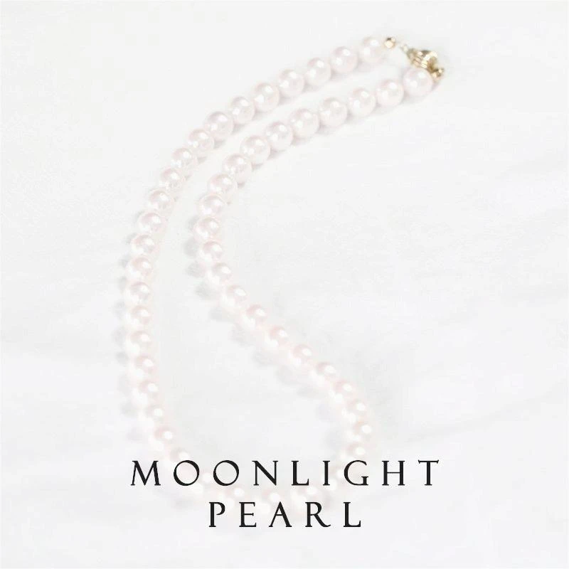 月廣明【海的女儿】 MLP2182 14K金海水AKOYA珍珠项链7-8mm