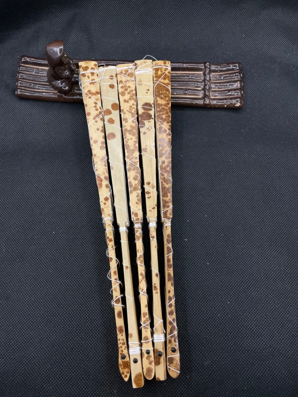 95寸16方全手工云妃折扇