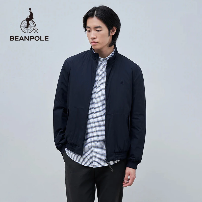 BEANPOLE24秋冬新款 男士立领简约哈林顿保暖外套BC4938CP5