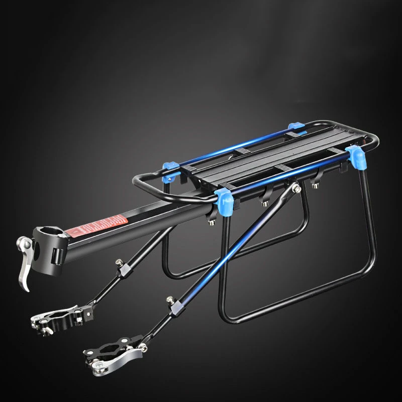 适配捷安特山地自行车后车架带车筐后座架篮筐货架放书包大号尾架
