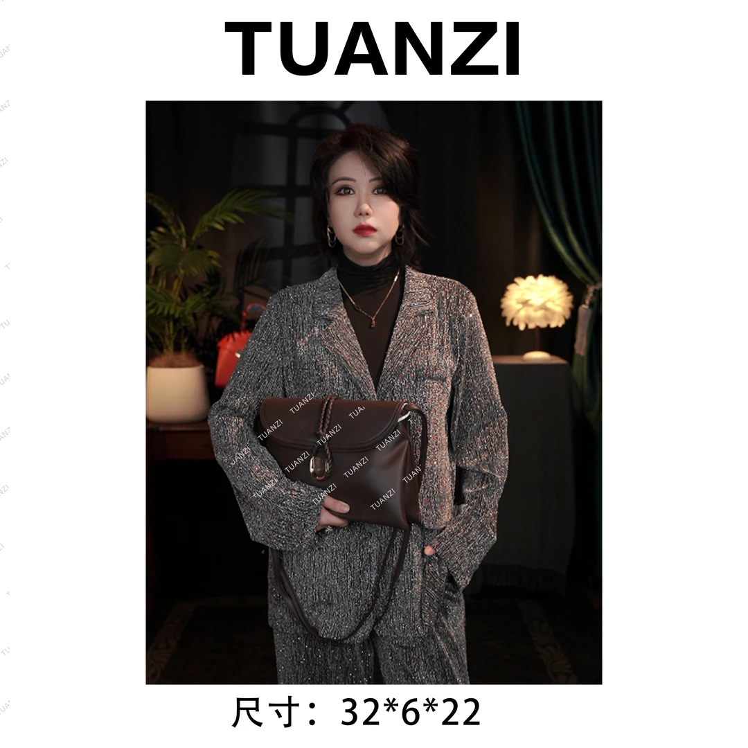 【匠·新】25新款liberta自由单肩斜跨女包 XKY-3870-坞木色