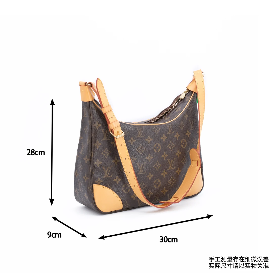 99新 LouisVuitton/路易威登 文文/牛角中古包/斜挎包