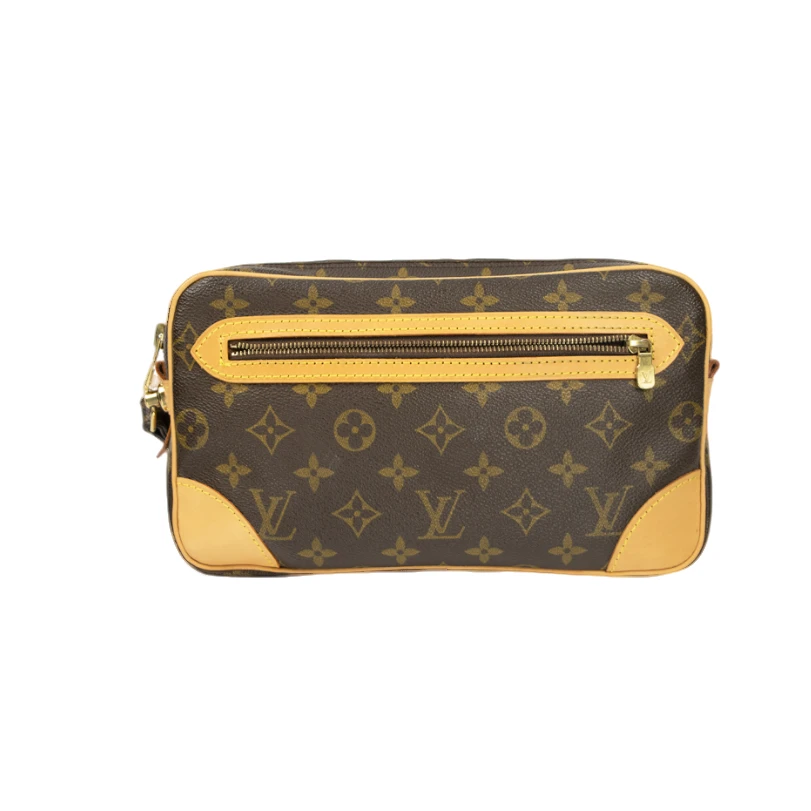 99新 LouisVuitton/路易威登 安琳/开口笑相机包/手拿包经典
