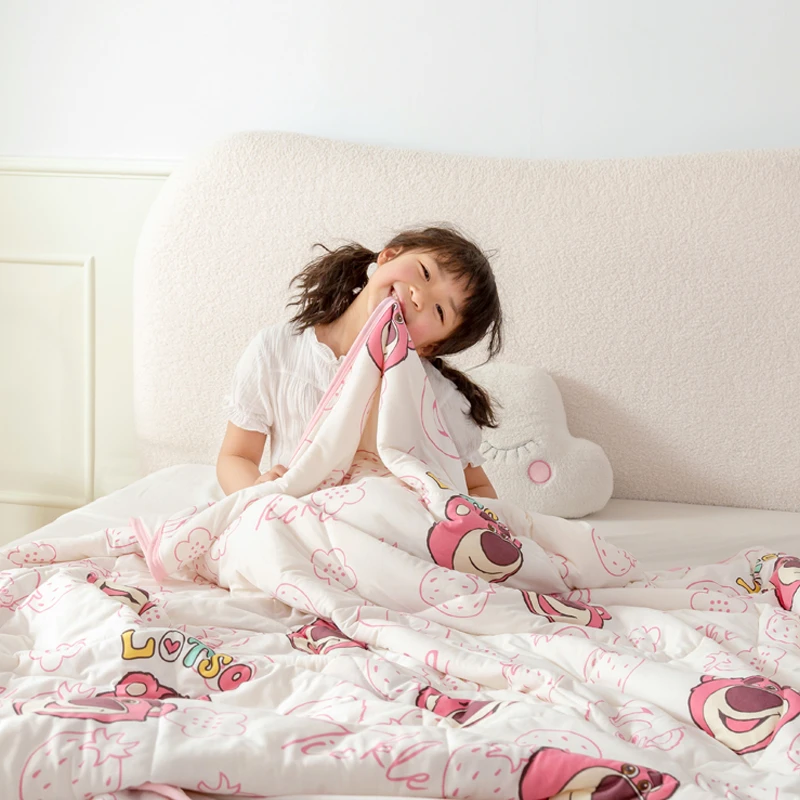 夏凉被空调被子机洗防螨大豆纤维春夏被