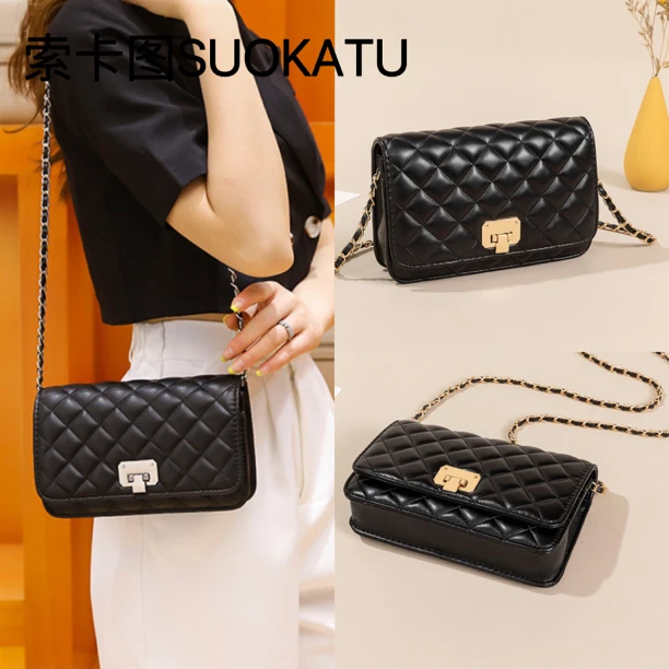 包包女2023新款斜挎香风洋气高级单肩斜挎包包包女斜挎小包