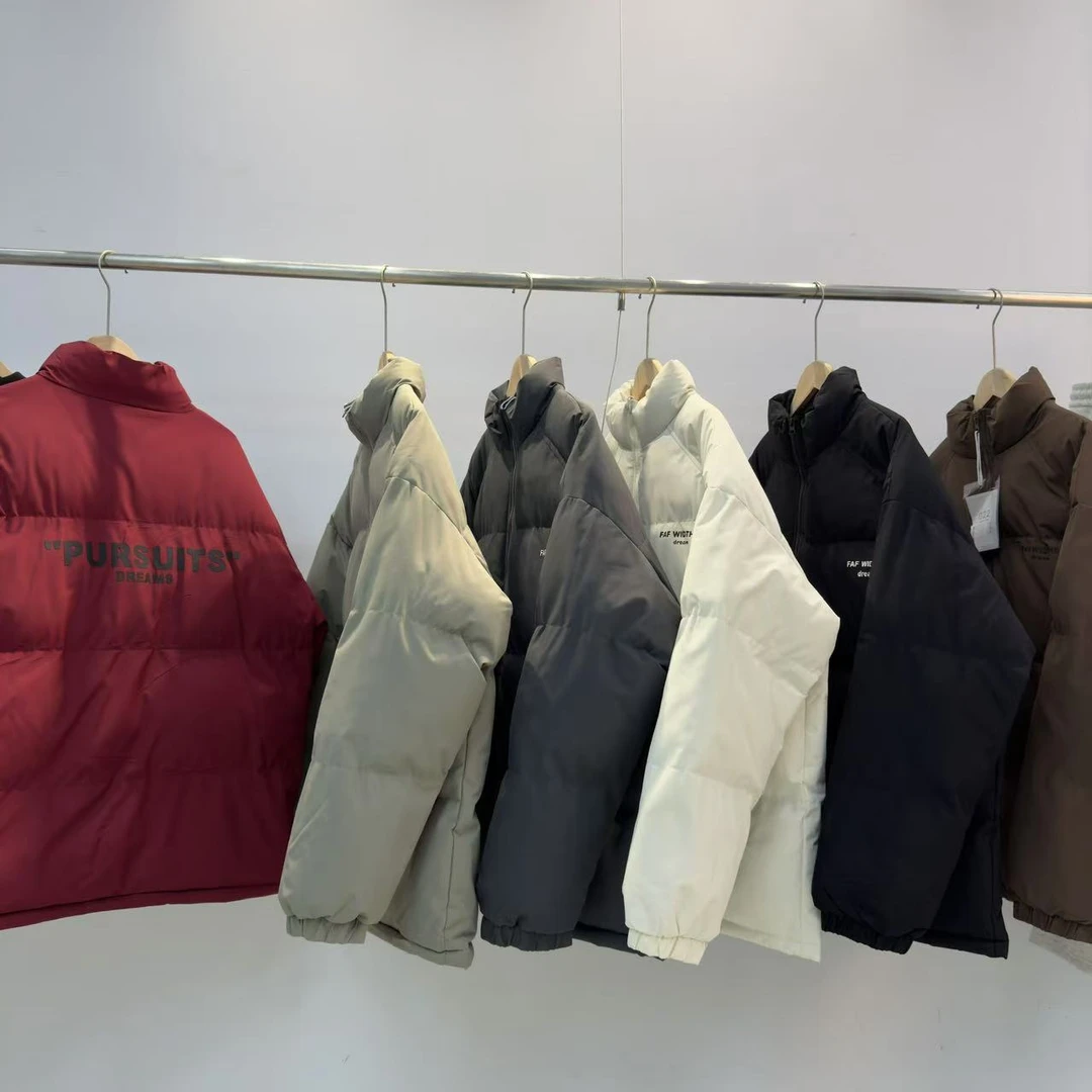 HM03 百搭冬季棉衣男休闲蓬松立领面包服棉衣