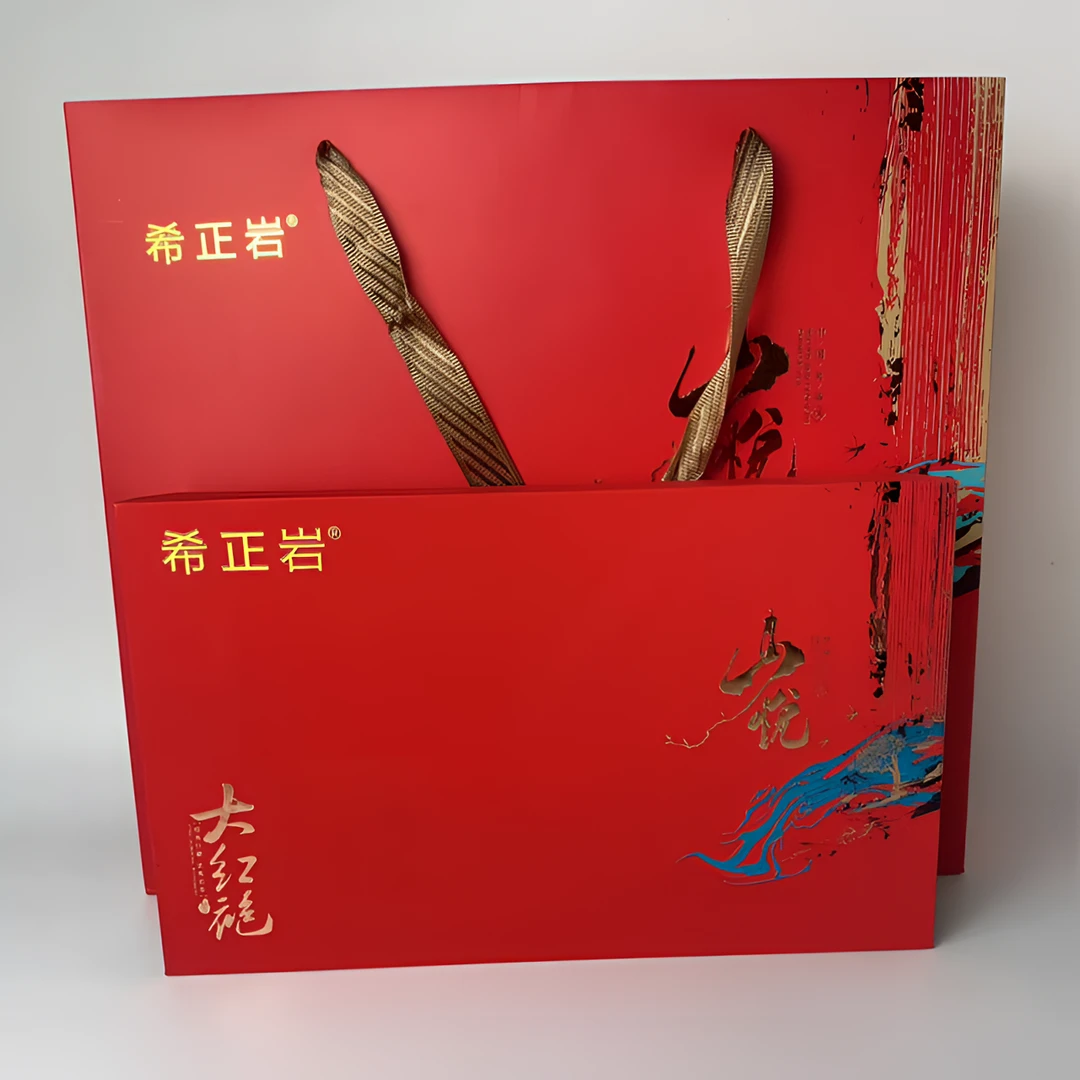 正宗福建武夷山岩茶轻火大红袍480克48泡礼盒装干净福建大红袍