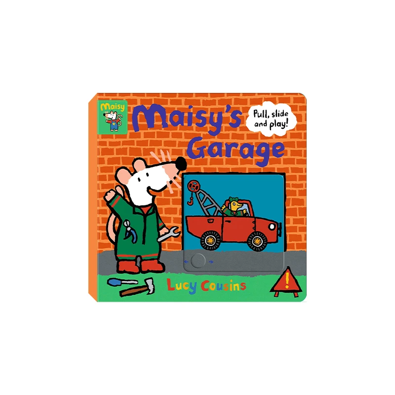 筑桥Maisy'S Garage: Pull, Slide And Play! 纸板原版引进