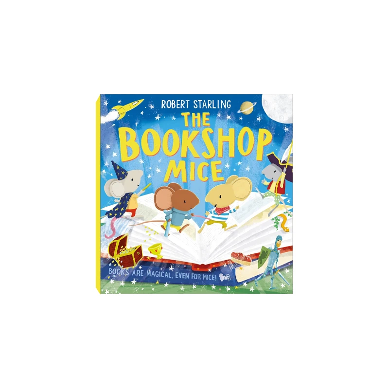 筑桥The Bookshop Mice 书店的老鼠 精装原版引进
