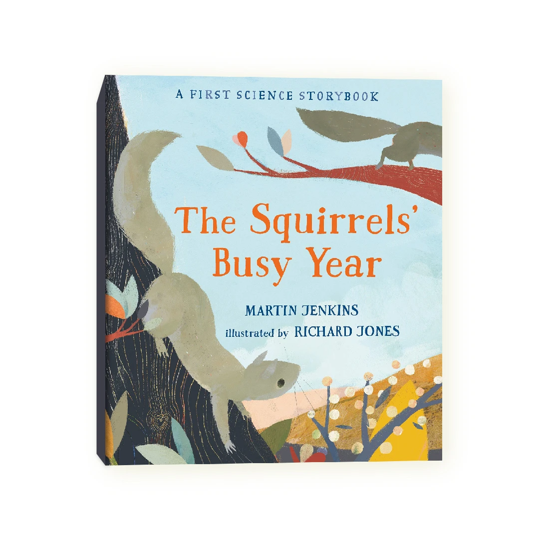 筑桥The Squirrels' Busy Year 松鼠忙碌的一年 精装原版引进