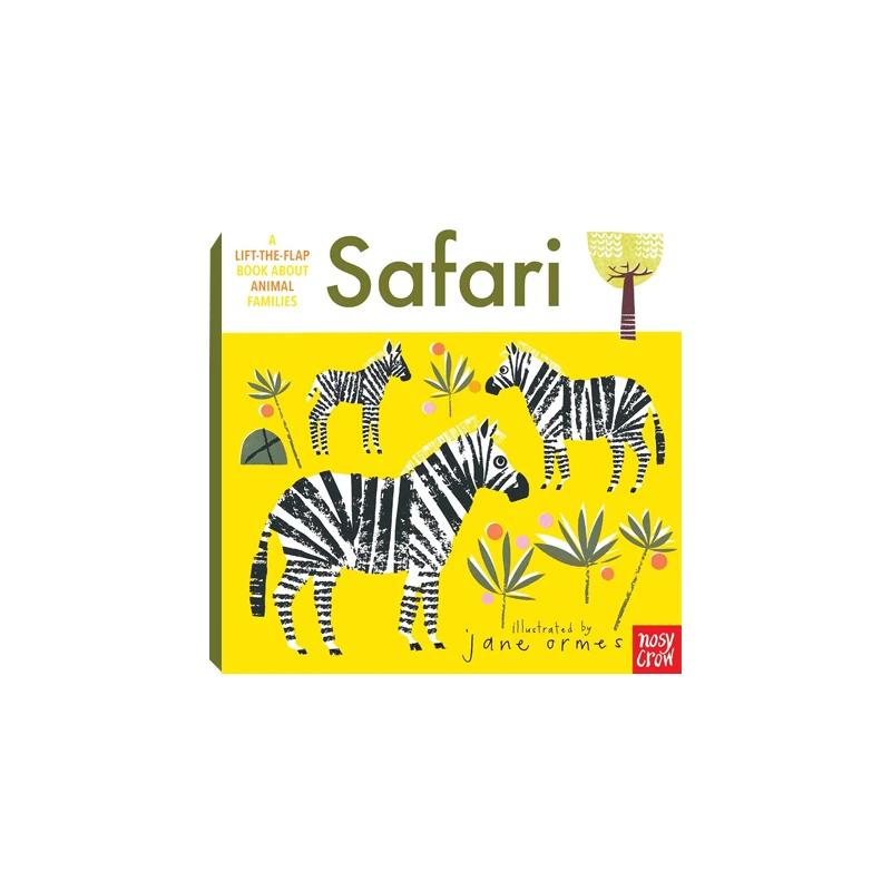 筑桥【微瑕】Animal Families: Safari 纸板 原版引进