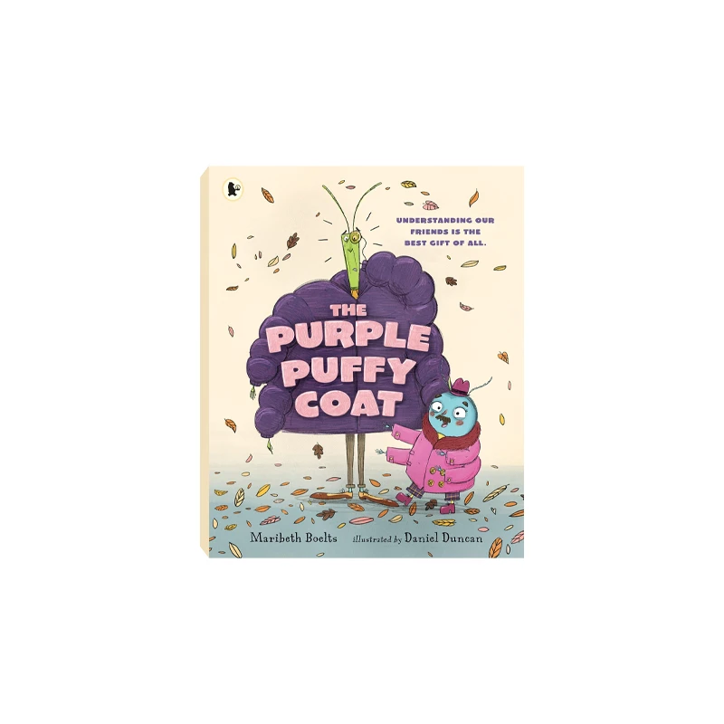筑桥The Purple Puffy Coat 紫色蓬松外套 平装原版引进