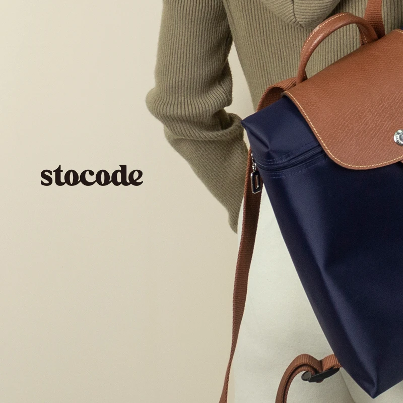 stocode经典双肩包环保时尚百搭日常潮流女生双肩背包9022