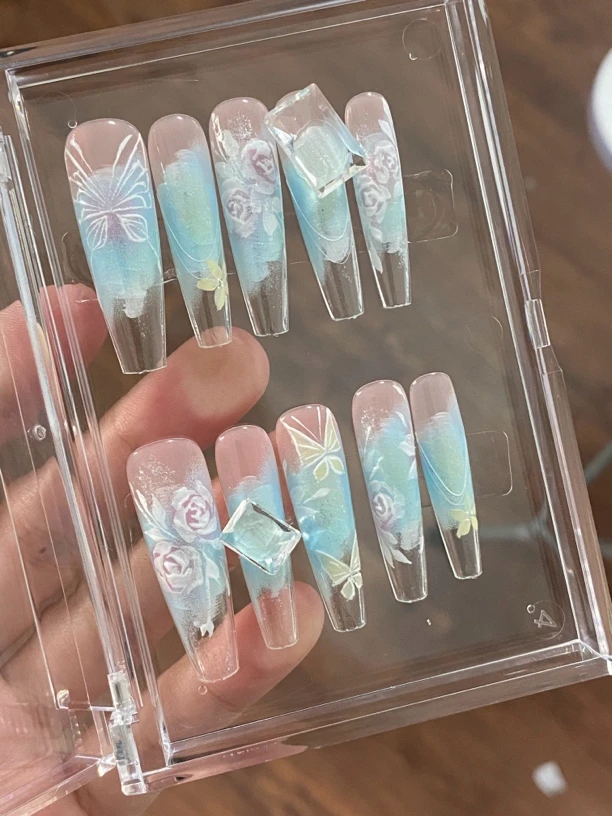 228号纯手工穿戴甲