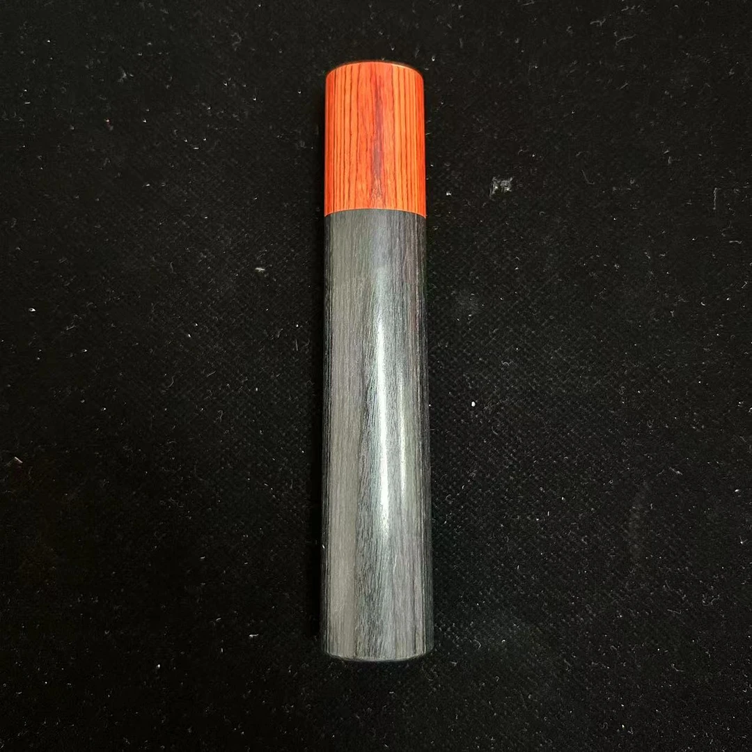 【大号刀柄】黑彩＋红思檀手柄（勿私自拍下）