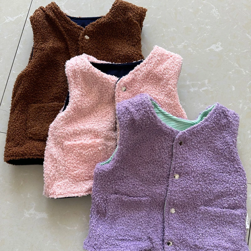 婴幼儿童双面马甲