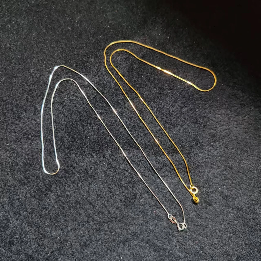 链子925银 【丫丫】S925时尚百搭软条项链           Y400207