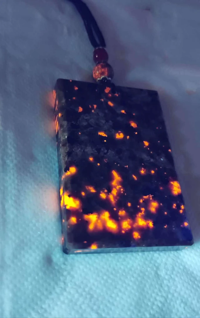 火灵石火灵芝收藏级满火无事牌火焰石