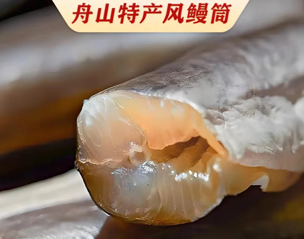 舟山内港味道单拖鳗鱼筒 5两-7两/条 [ 4斤6-7条] 特产老少皆宜