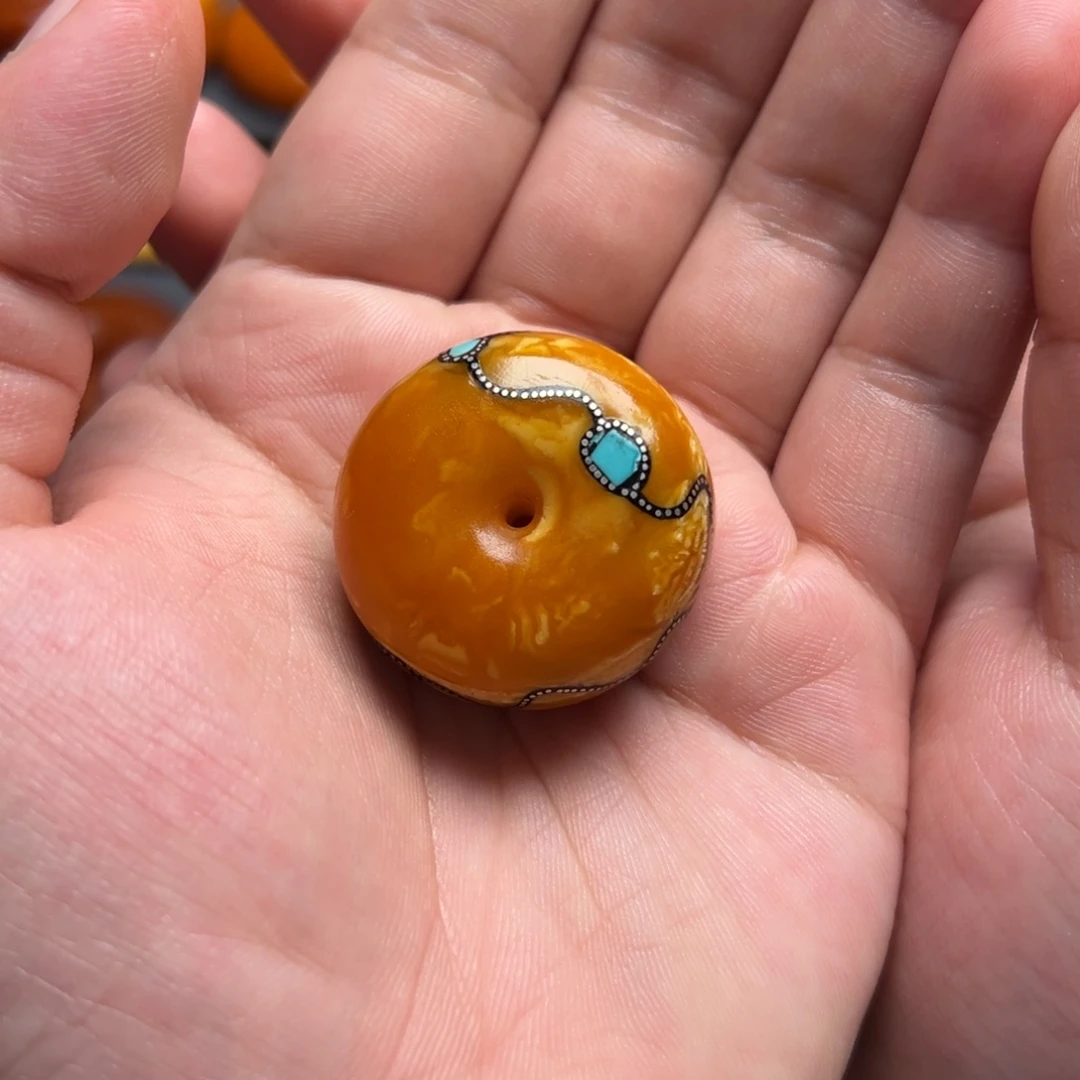 琥珀吊坠(不含链)未镶嵌